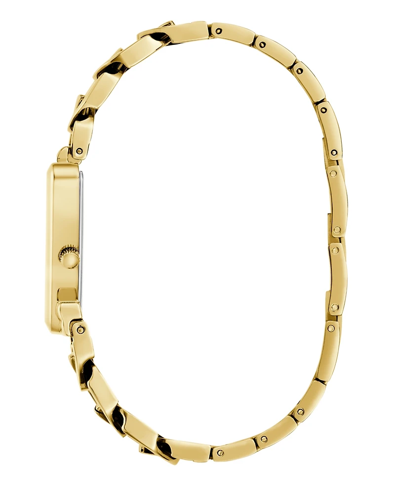 Guess Women's Quartz Gold -Tone Stainless Steel Watch 30mm x 34mm