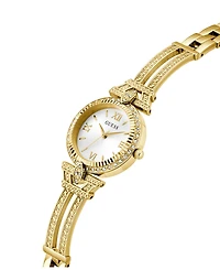 Guess Women's Quartz Gold-Tone Stainless Steel Watch 28mm