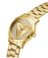 Guess Men's Quartz Gold-Tone Stainless Steel Watch 44mm