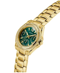 Guess Women's Quartz Gold-Tone Stainless Steel Watch 36mm
