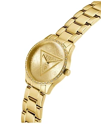 Guess Women's Quartz Gold-Tone Stainless Steel Watch 36mm