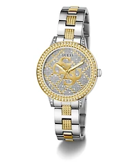 Guess Women's Quartz Two-Tone Stainless Steel Watch 34mm