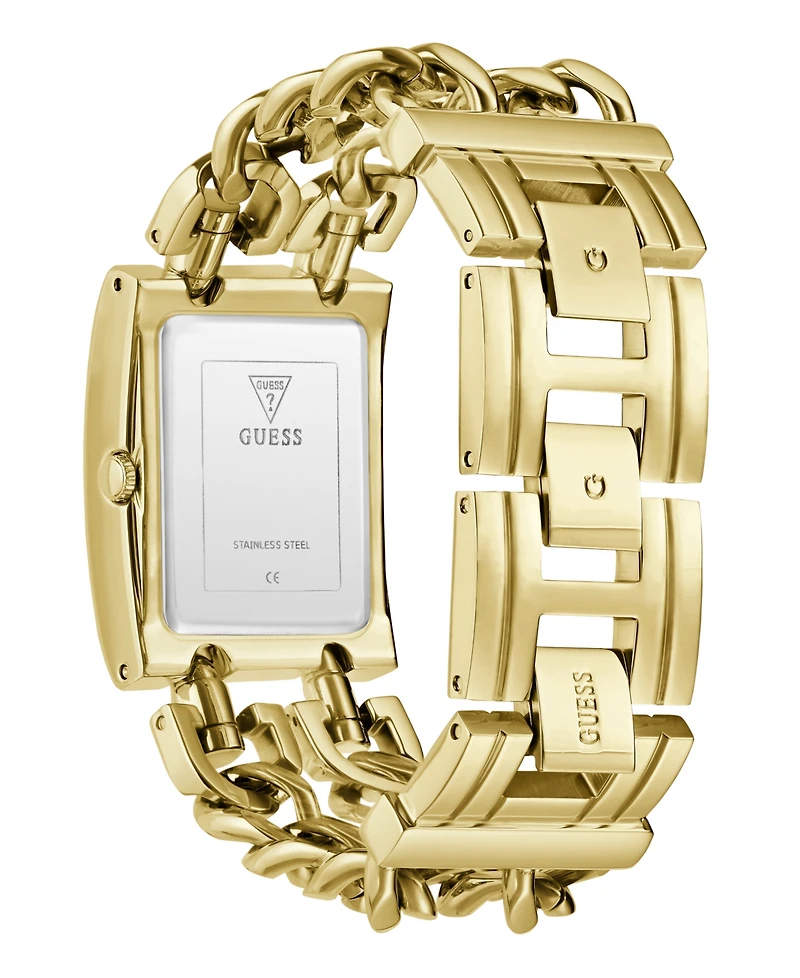 Guess Women's Quartz Gold-Tone Stainless Steel Watch 28mm