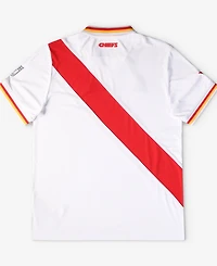 Fanatics Men's White Kansas City Chiefs Football x Football Collared Fan Top