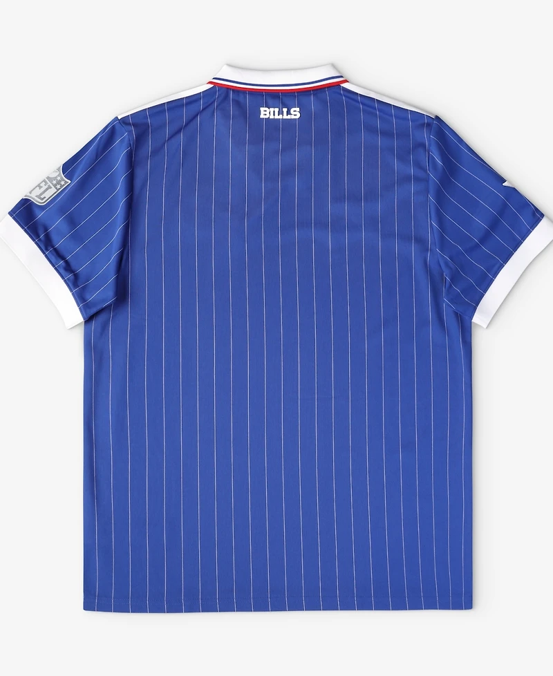 Fanatics Men's Royal Buffalo Bills Football x Football Collared Fan Top