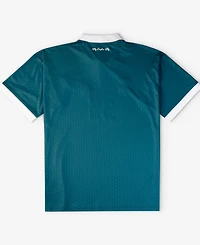 Fanatics Men's Midnight Green Philadelphia Eagles Football x Football Collared Fan Top