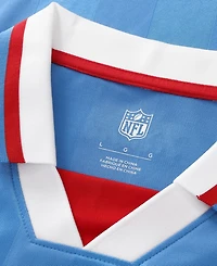 Fanatics Big Boys and Girls Light Blue Tennessee Titans Football x V-Neck Fan Top