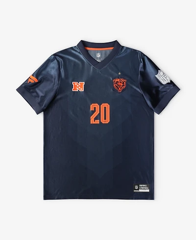 Fanatics Big Boys and Girls Navy Chicago Bears Football x V-Neck Fan Top
