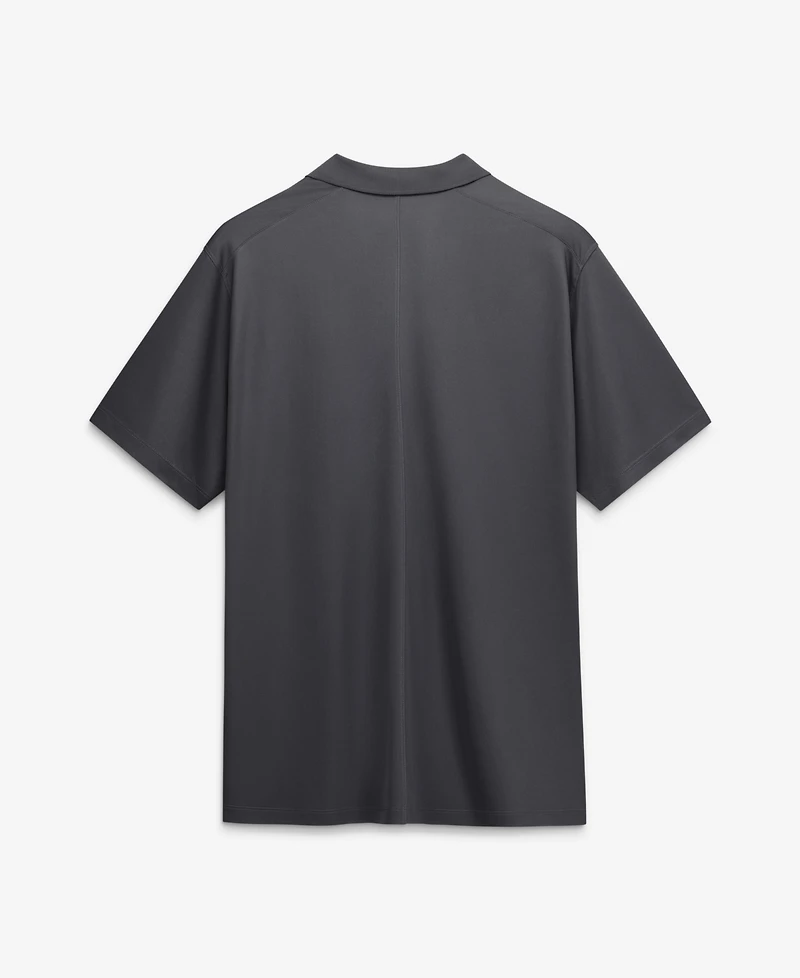 Nike Men's Anthracite Buffalo Bills Fractal Logo Victory Dri-fit Polo Shirt