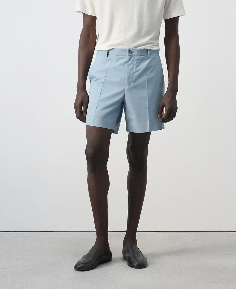 Mango Men's Slim-Fit Cotton-Lyocell 6.69" Bermuda Shorts