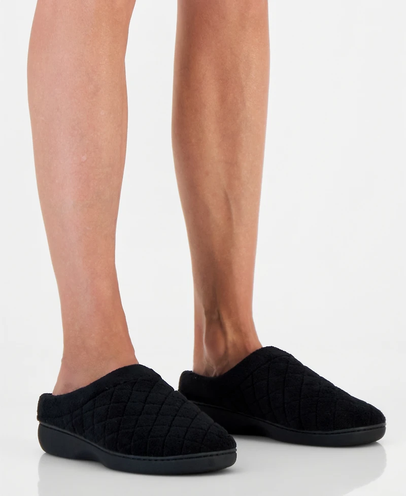 Charter Club Women's Quilted Hoodback Boxed Slippers, Created for Macy's