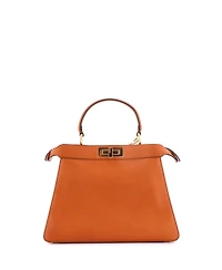 Pre-Owned Fendi Medium Peekaboo ISeeU Bag Leather