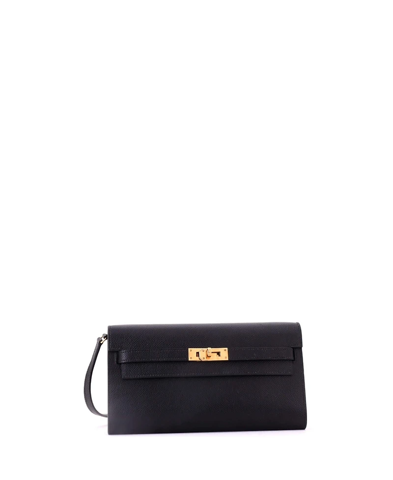 Pre-Owned Hermes Kelly To Go Wallet Epsom