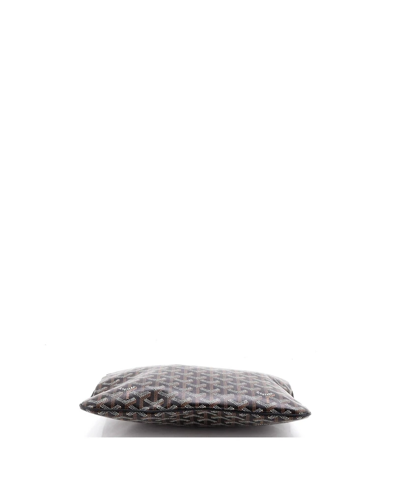 Pre-Owned Goyard Mm Senat Zip Pouch Coated Canvas