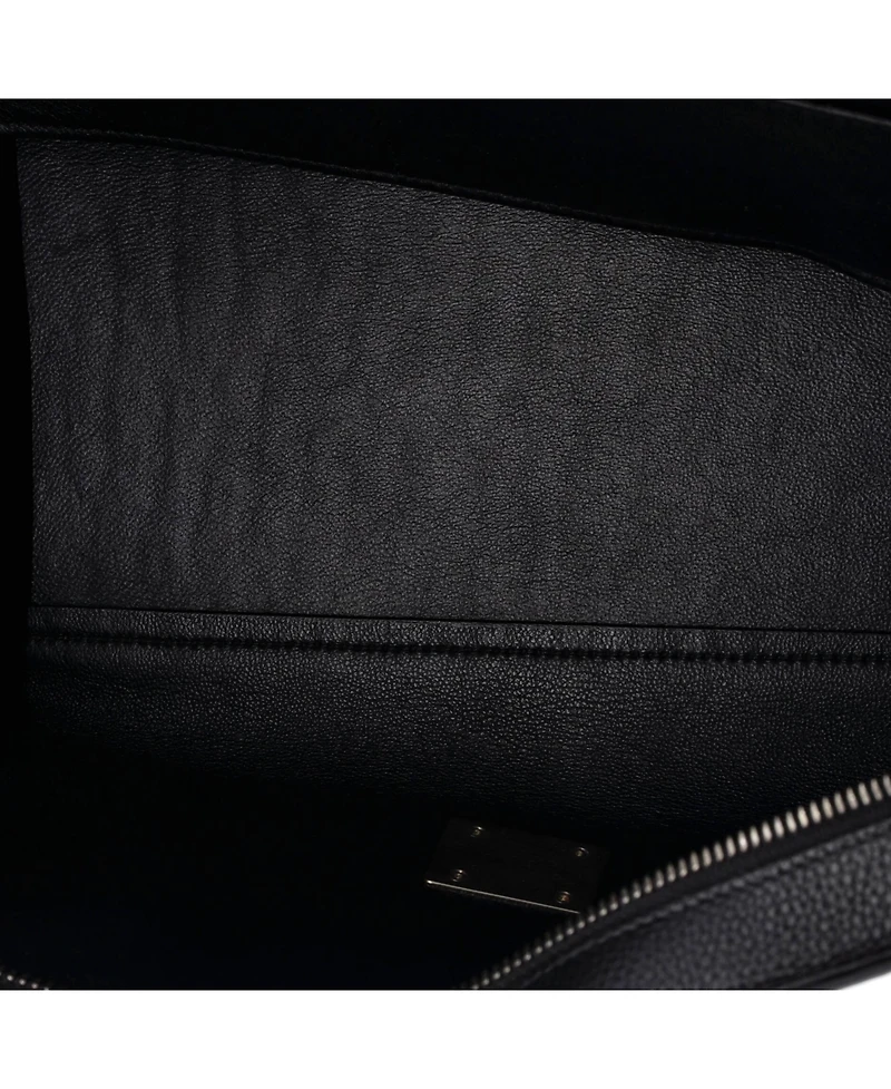 Pre-Owned Celine Small Tricolor Trapeze Bag Leather