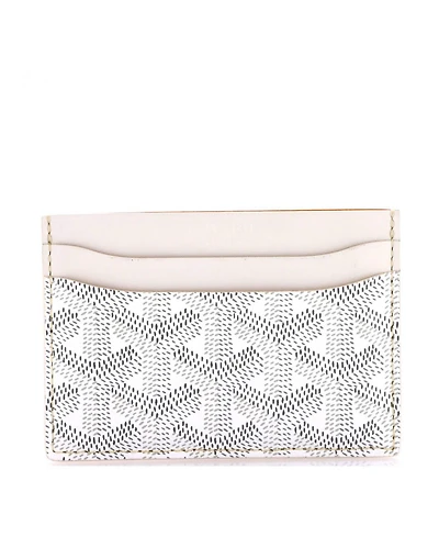 Pre-Owned Goyard Saint Sulpice Card Holder Coated Canvas