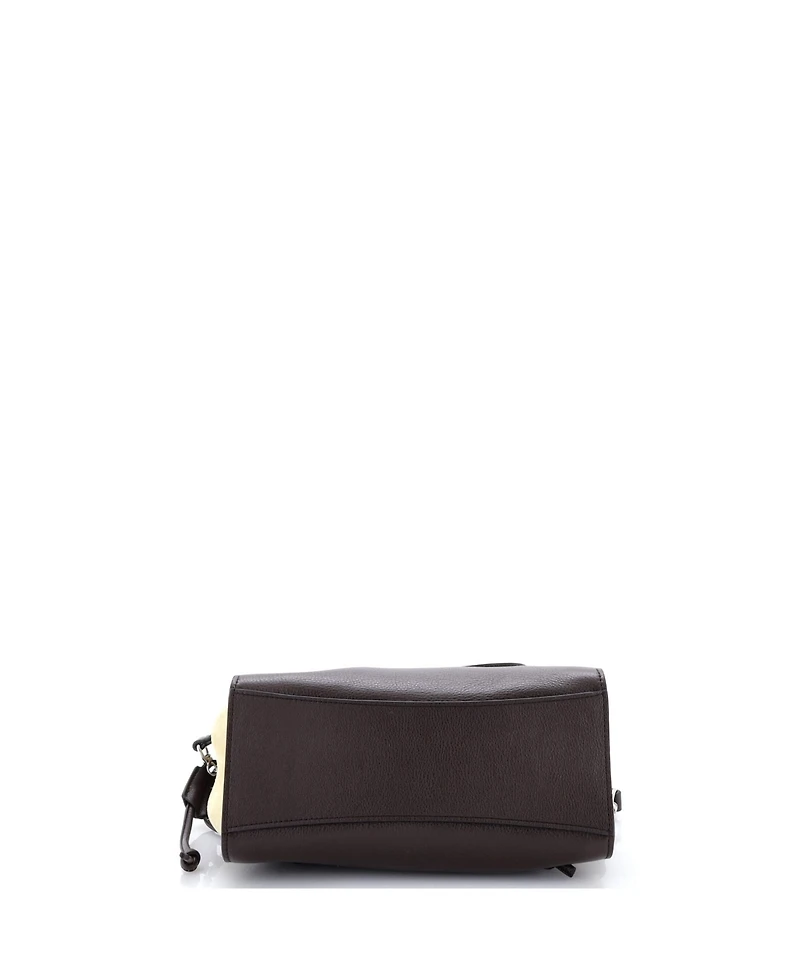 Pre-Owned Mulberry Small Iris Shoulder Bag Leather with Braided Detail