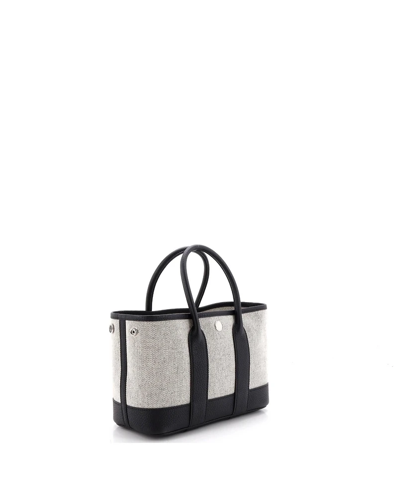 Pre-Owned Hermes 23 Neo Garden Tote Toile and Leather