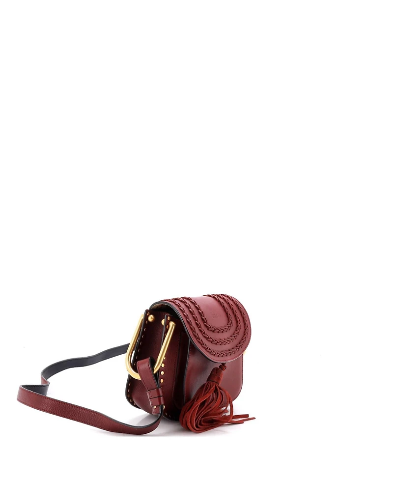 Pre-Owned Chloe Mini Hudson Handbag Whipstitch Leather