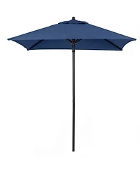 Gouun 5 Ft Patio Square Market Table Umbrella with 4 Sturdy Ribs