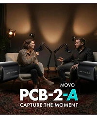 Movo 4K Two-Person Video Podcast Equipment Bundle
