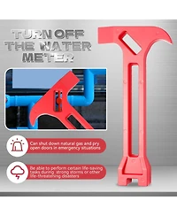Xdovet Emergency Gas Water Shut Off Wrench