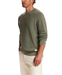 Weatherproof Vintage Men's Rib Knit Stonewash Sweater