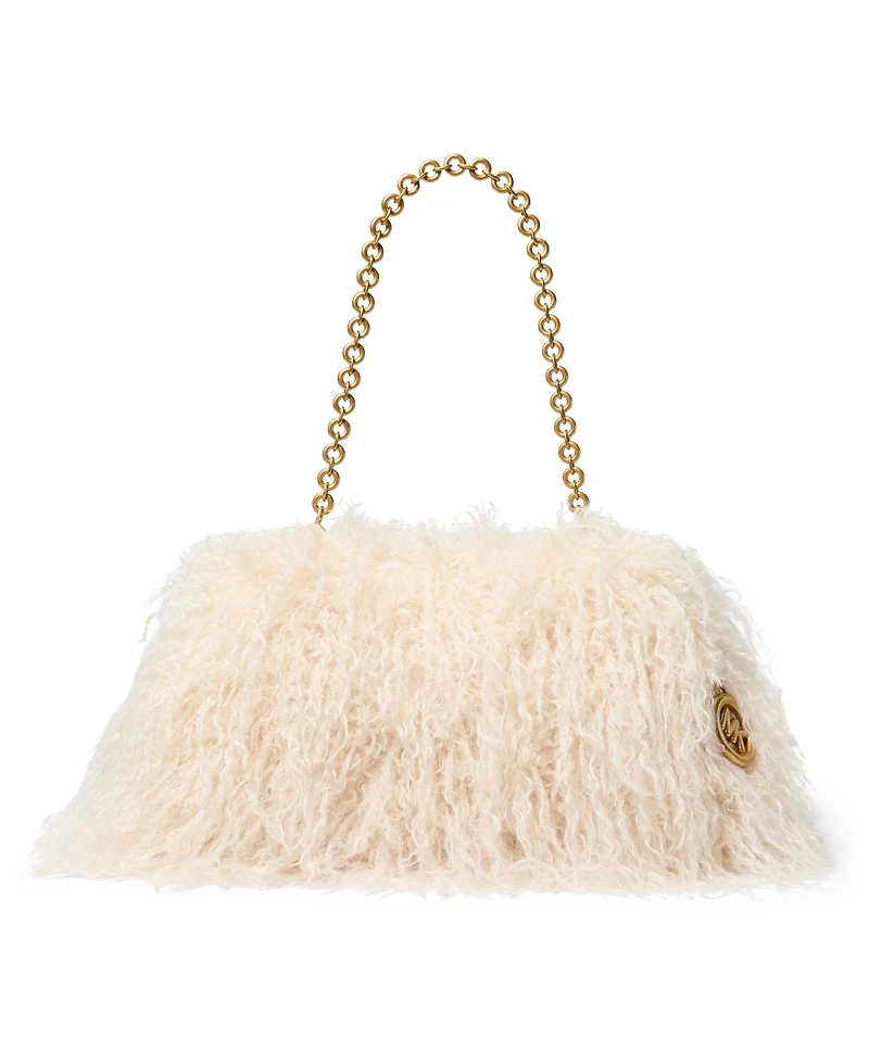 Michael Michael Kors Goldie Large Cloud Frame Clutch Handbag