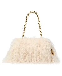 Michael Michael Kors Goldie Large Cloud Frame Clutch Handbag