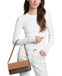 Michael Kors Nabela Small Convertible Pouchette Crossbody Handbag