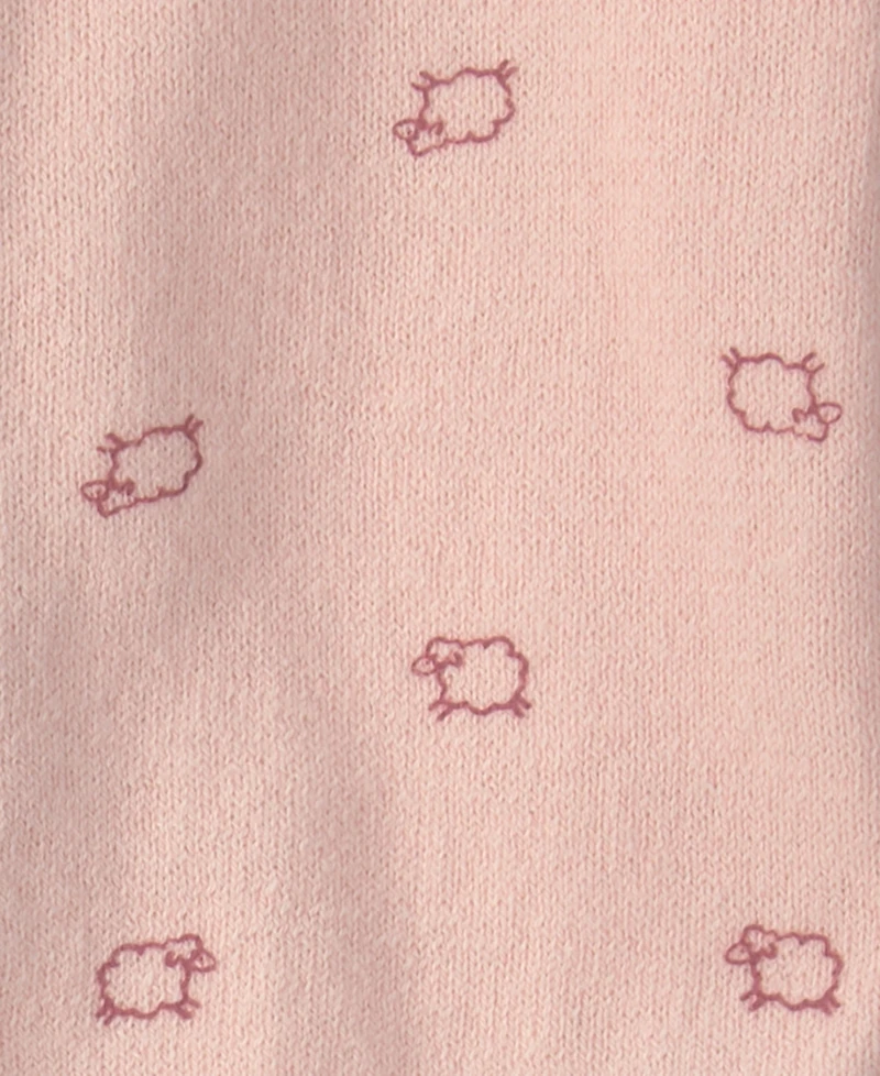Carters Baby Girls' Sheep Long-Sleeve Sweater and Pants, 2-Piece Set