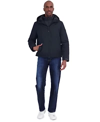 Tommy Hilfiger Men's Open Bottom Soft Shell Bib Jacket