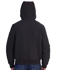 Tommy Hilfiger Men's Sherpa Lined Soft Shell Bomber Jacket