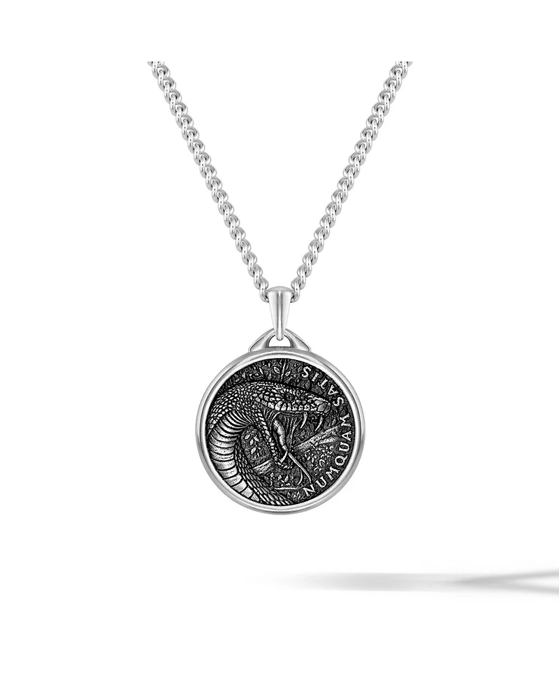 Vincero Men's Mamba Pendant - Sterling Silver Necklace