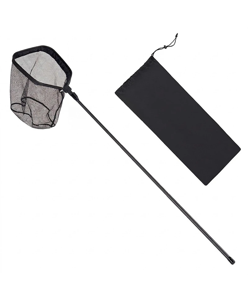 Hongge Telescopic Carbon Fiber Foldable Fishing Landing Net