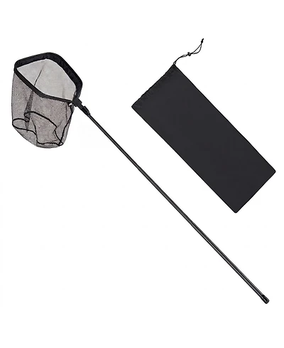 Hongge Telescopic Carbon Fiber Foldable Fishing Landing Net