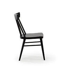 Plank+Beam Solid Wood Windsor Dining Chair Set of 4