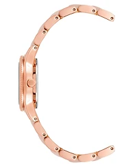Anne Klein Women's Rose Gold-Tone Bracelet Watch 30mm