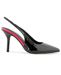 Christian Siriano Women's Bekky Two Tone Sling Back Pump