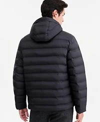 Calvin Klein Men's Packable Lightweight Hooded Jacket