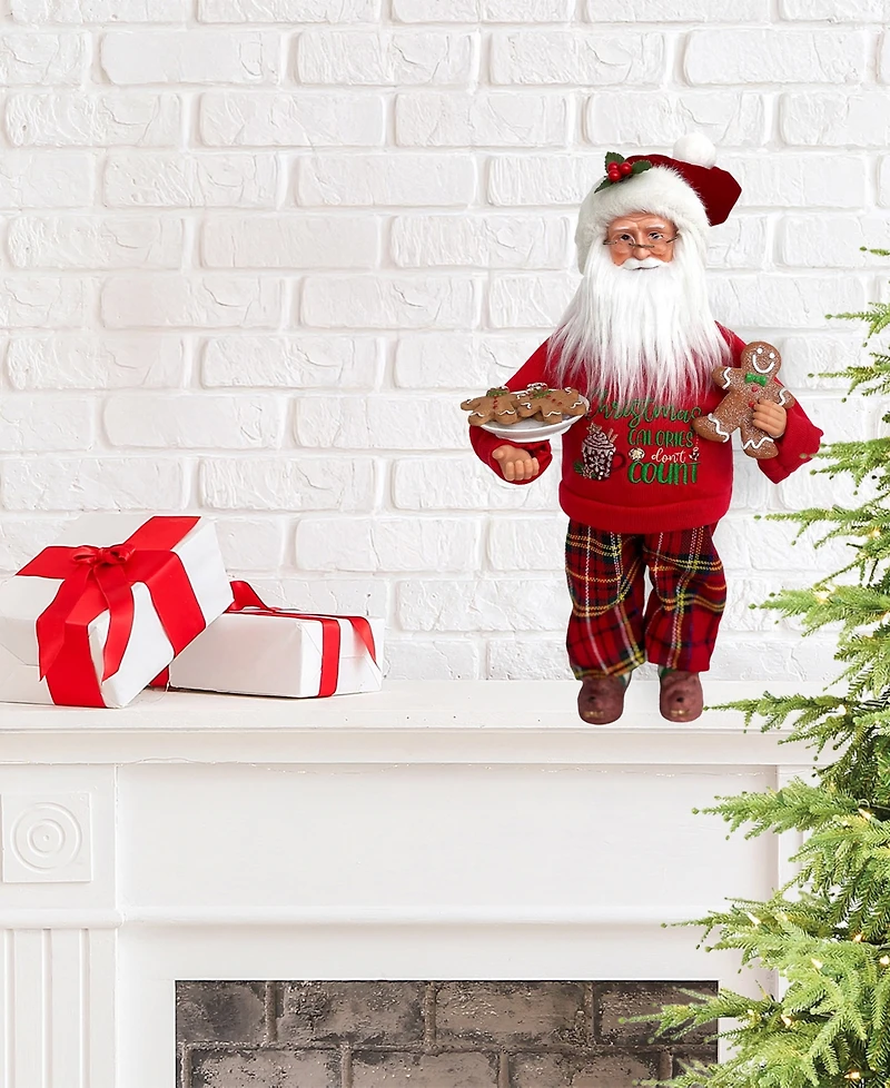 Santa's Workshop 15" Xmas Calories Don't Count Claus