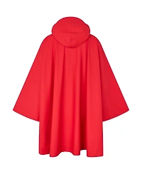 Masai Copenhagen Women's Zip-Front Hooded Water-Resistant Poncho
