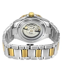 Gevril Men's Swiss Made Ticonic Swiss Automatic Two tone Stainless Steel Bracelet Watch