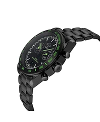 GV2 by Gevril Men's Swiss Made Freccia Swiss Quartz Ip Stainless Steel Bracelet Watch