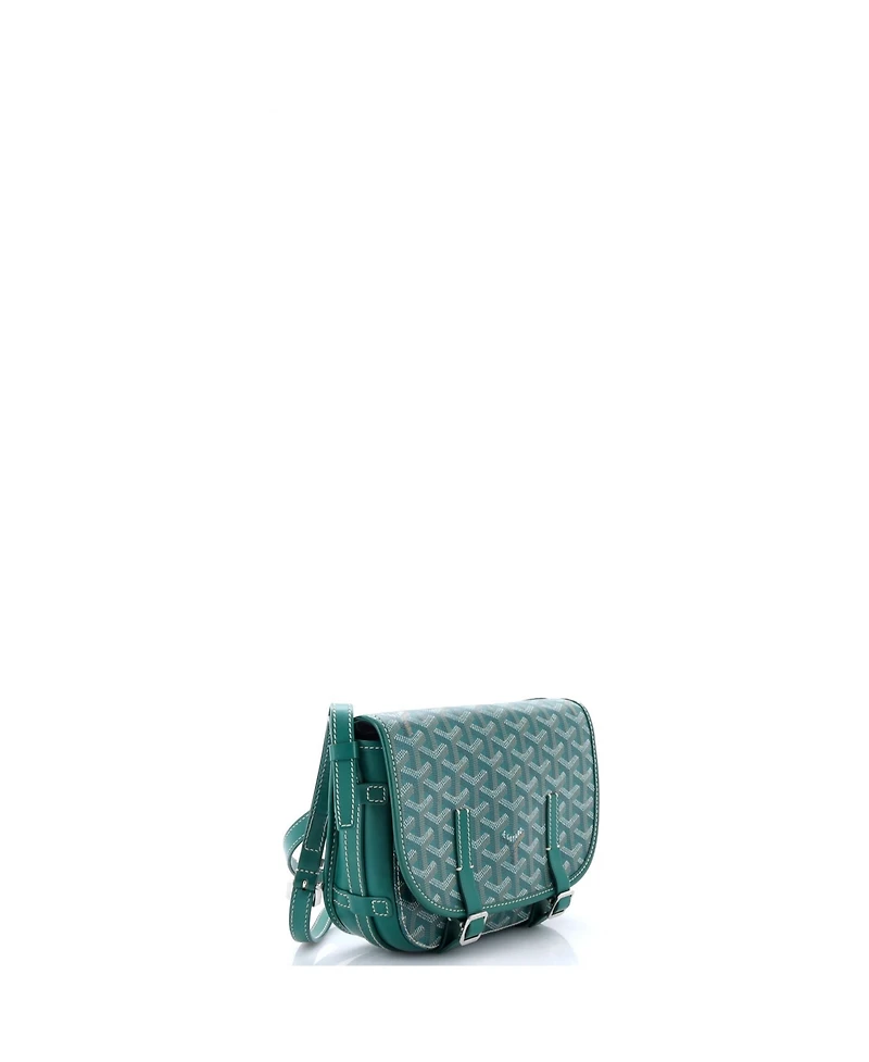 Pre-Owned Goyard Pm Belvedere Messenger Bag Coated Canvas
