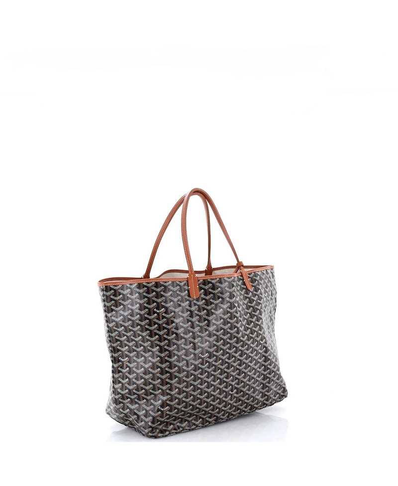 Pre-Owned Goyard Gm Saint Louis Tote Claire Voie Coated Canvas