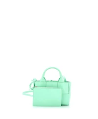 Pre-Owned Bottega Veneta Candy Arco Tote Maxi Intrecciato Leather