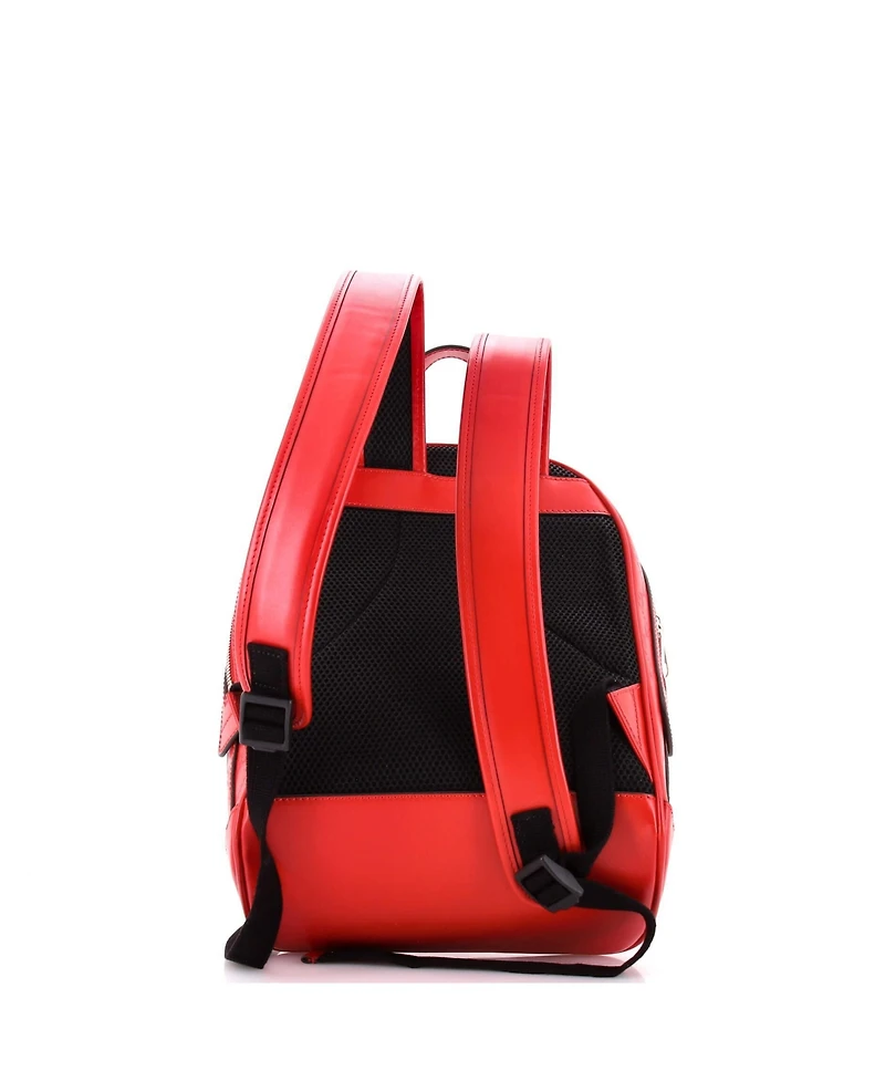 Pre-Owned Gucci Small Signature Pocket Backpack Guccissima Leather