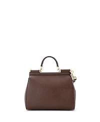 Pre-Owned Dolce and Gabbana Medium Miss Sicily Bag Leather