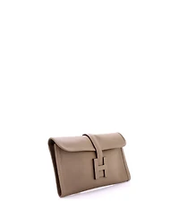 Pre-Owned HERMES 29 Jige Elan Clutch Evercolor